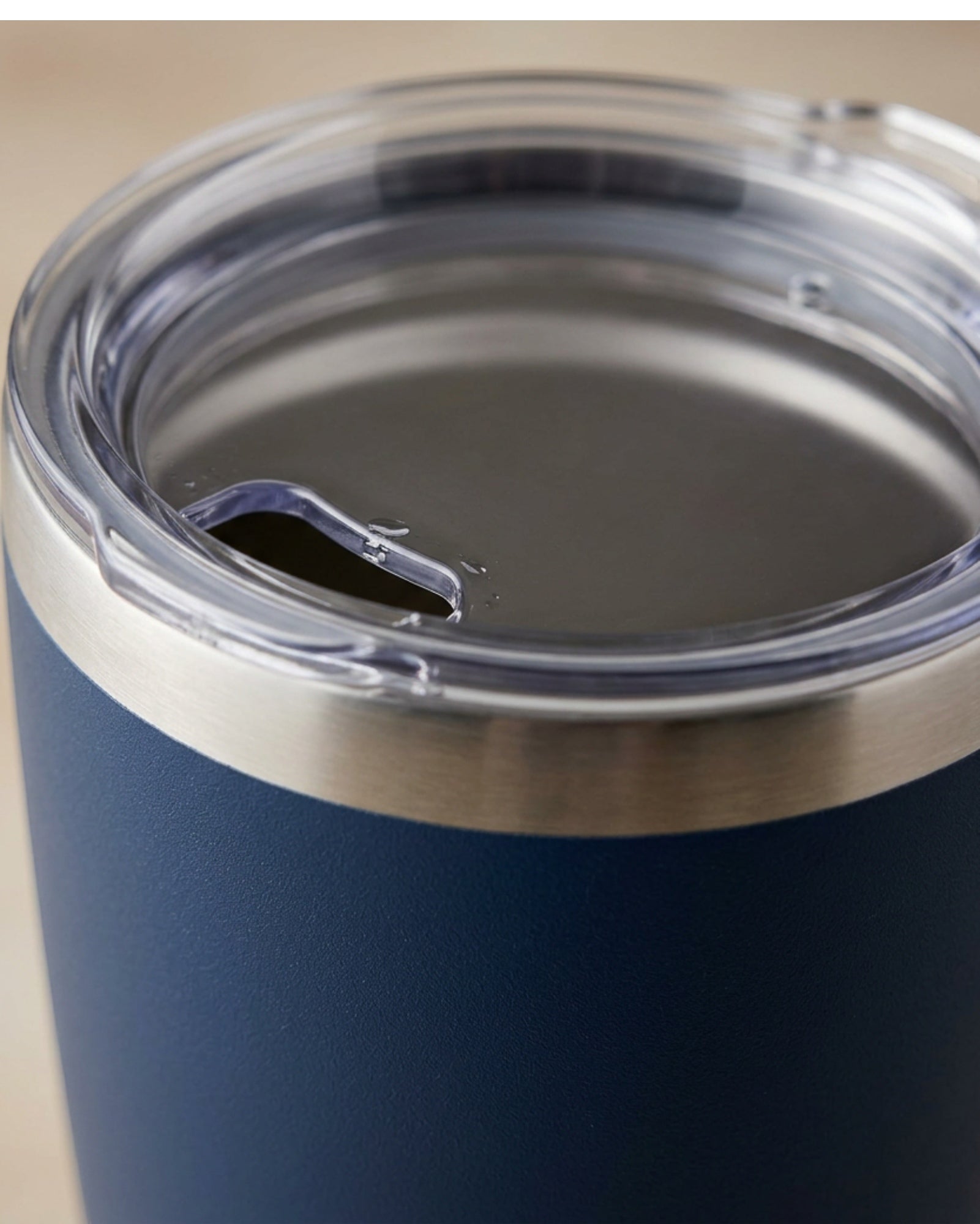 Neatvia Insulated Coffee Tumbler Navy 24 oz with Sip Lid