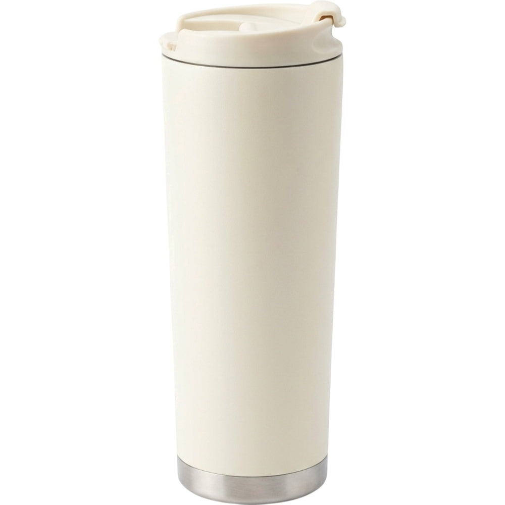 Neatvia Slim Travel Mug Ivory 16 oz Flip Lid