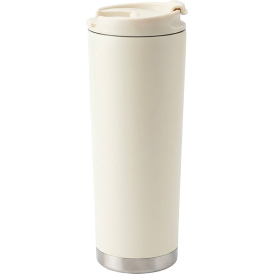 Neatvia Slim Travel Mug Ivory 16 oz Flip Lid